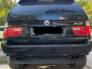 2004 BMW X5 4.4i I (E53) Рестайлинг, чёрный, 950000 рублей, вид 5