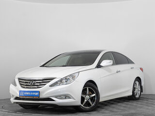 2012 Hyundai Sonata VI (YF), белый, 829000 рублей, вид 3