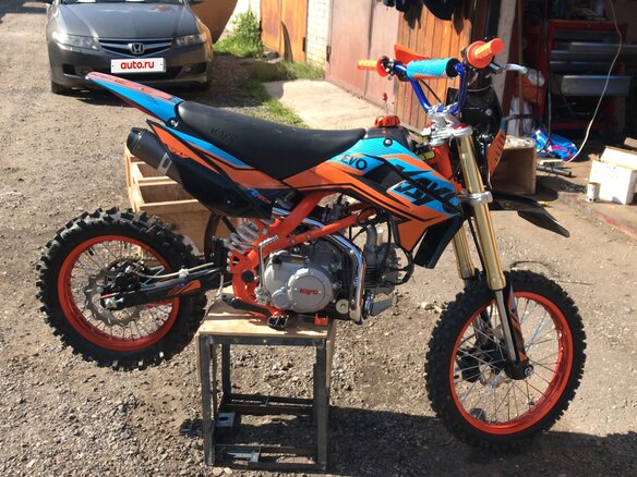 2023 Kayo Evolution YX140EM, оранжевый, 94999 рублей - вид 2