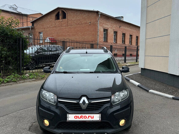 2016 Renault Sandero Stepway II, чёрный