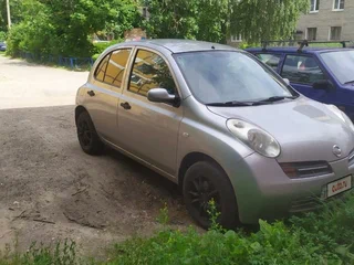 2004 Nissan Micra III (K12), серебристый, 280000 рублей, вид 2