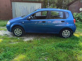 2006 Chevrolet Aveo I, синий, 230000 рублей, вид 4