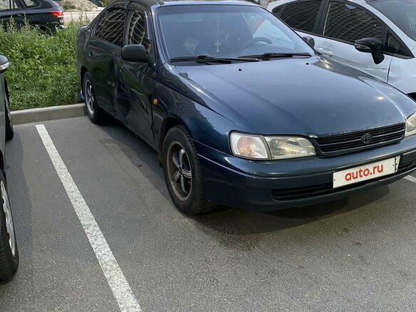 1993 Toyota Carina E, зелёный