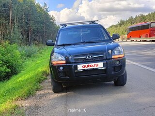 2008 Hyundai Tucson I, чёрный, 999000 рублей, вид 2