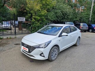 2021 Hyundai Solaris II Рестайлинг, белый, 1499000 рублей, вид 1