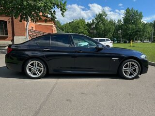 2014 BMW 5 серии 528i xDrive VI (F10/F11/F07) Рестайлинг, чёрный, 2200000 рублей, вид 4