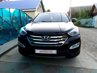 2012 Hyundai Santa Fe III, чёрный, 1650000 рублей, вид 3
