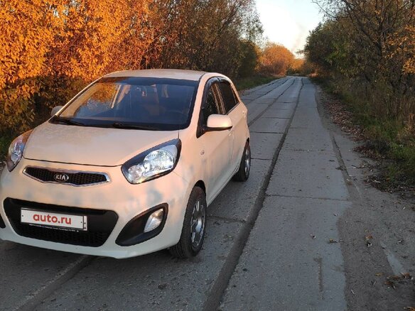 2011 Kia Picanto II, бежевый - вид 6