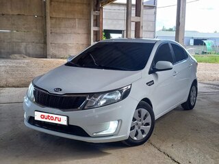 2014 Kia Rio 4-speed III, чёрный, 1010000 рублей, вид 1