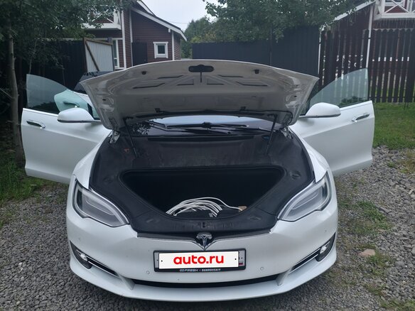 2016 Tesla Model S 90D I Рестайлинг, белый - вид 10