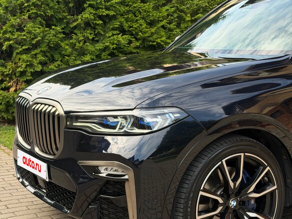 2021 BMW X7 40i I (G07), синий, 9100000 рублей - вид 12