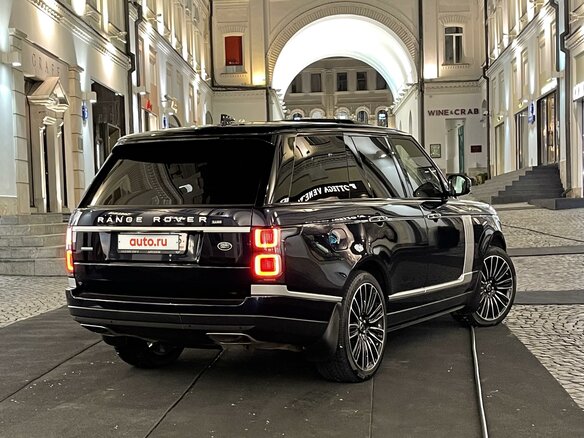 2018 Land Rover Range Rover IV Рестайлинг, синий - вид 3