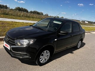 2020 Lada (ВАЗ) Granta I Рестайлинг, чёрный, 570000 рублей, вид 2