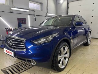 2014 Infiniti QX70, синий, 3700000 рублей, вид 1