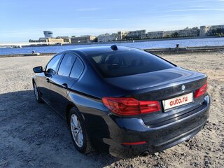 2019 BMW 5 серии 520d VII (G30/G31/G38), синий, 3312000 рублей, вид 5