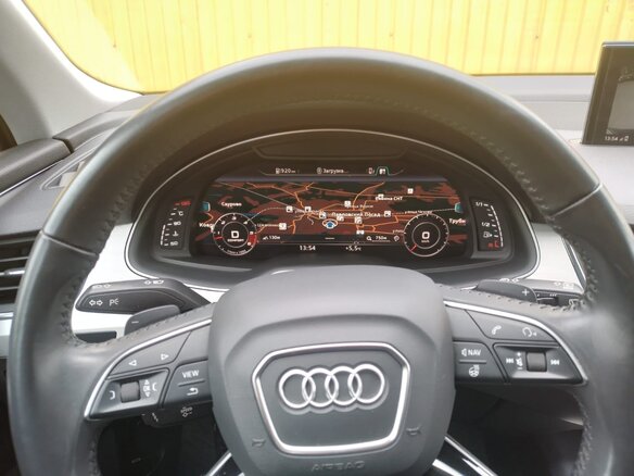 2019 Audi Q7 II (4M), чёрный, 3650000 рублей - вид 9