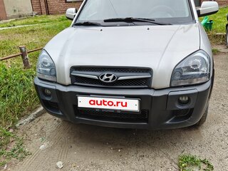 2008 Hyundai Tucson I, серебристый, 870000 рублей, вид 2