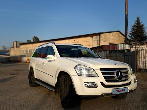 2008 Mercedes-Benz GL-Класс 500 I (X164), белый, 1650000 рублей