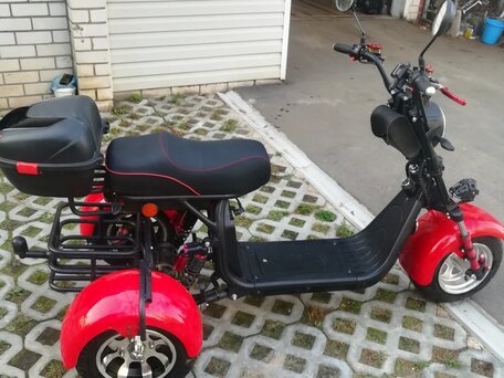2021 White Siberia Pro Trike, красный, 175000 рублей, вид 1