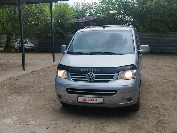 2007 Volkswagen Multivan T5, серебристый, 1700000 рублей - вид 4