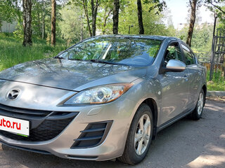 2010 Mazda 3 II (BL), серебристый, 1040000 рублей, вид 4
