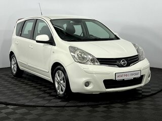 2013 Nissan Note I Рестайлинг, белый, 720000 рублей, вид 4