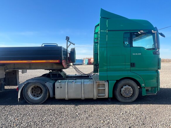2011 MAN TGX, зелёный, 6000000 рублей - вид 6