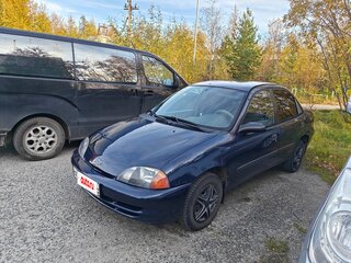2001 Chevrolet Metro, синий, 300000 рублей, вид 1