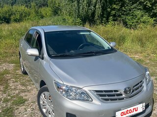 2012 Toyota Corolla X (E140, E150) Рестайлинг, серебристый, 1480000 рублей, вид 3