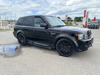 2005 Land Rover Range Rover Sport Supercharged I, чёрный, 800000 рублей, вид 4