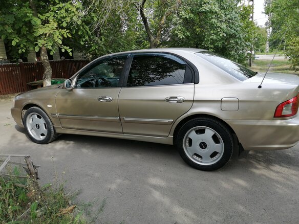 2004 Kia Magentis I Рестайлинг, бежевый - вид 5