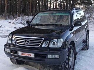 2007 Lexus LX 470 II Рестайлинг, чёрный, 3500000 рублей, вид 4