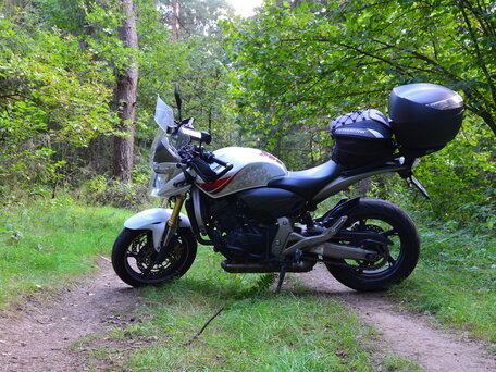 2007 Honda CB 600F Hornet, белый, 400000 рублей, вид 4