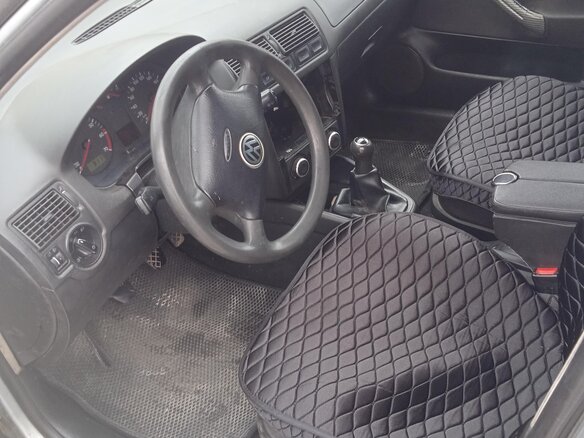 2000 Volkswagen Golf IV, серебристый, 330000 рублей - вид 1