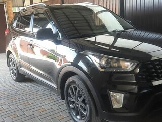 2021 Hyundai Creta I Рестайлинг, чёрный, 1800000 рублей, вид 3