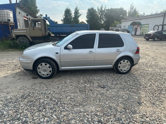 2001 Volkswagen Golf IV, серебристый - вид 7