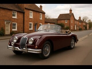 1958 Jaguar XK XK150, красный, 9500000 рублей, вид 5