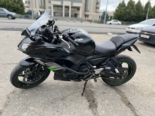 2019 Kawasaki Ninja 650, чёрный, 750000 рублей, вид 3