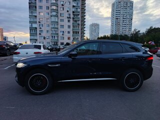 2018 Jaguar F-Pace I, синий, 3790000 рублей, вид 3