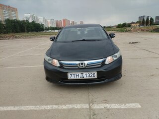 2012 Honda Civic IX, чёрный, 1290000 рублей, вид 1