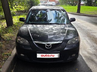 2008 Mazda 3 I (BK) Рестайлинг, чёрный, 260000 рублей, вид 3