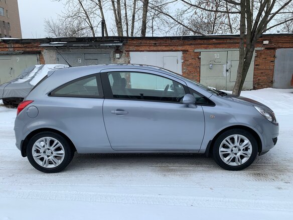 2008 Opel Corsa D, серый - вид 3