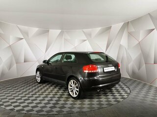 2008 Audi A3 II (8P) Рестайлинг 1, чёрный, 495000 рублей, вид 4