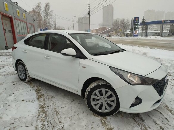 2020 Hyundai Solaris II Рестайлинг, белый - вид 10