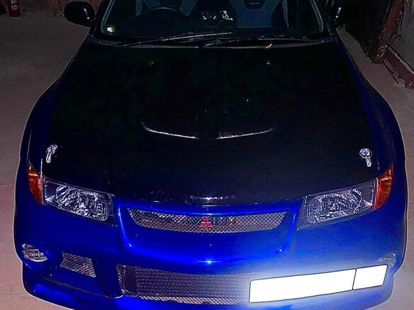 1998 Mitsubishi Lancer Evolution V, синий, 700000 рублей - вид 5