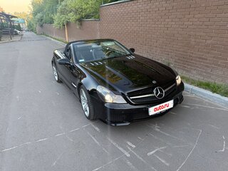2008 Mercedes-Benz SL-Класс 550 V (R230) Рестайлинг 2, чёрный, 3000000 рублей, вид 4