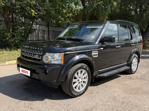 2010 Land Rover Discovery IV, чёрный - вид 1