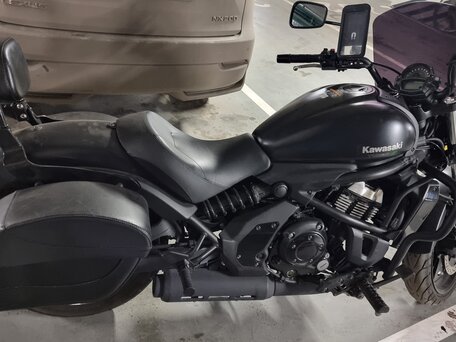 2019 Kawasaki EN650 Vulcan S, чёрный, 750000 рублей, вид 5
