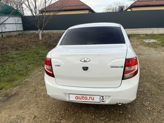 2018 Lada (ВАЗ) Granta I, белый, 600000 рублей, вид 3