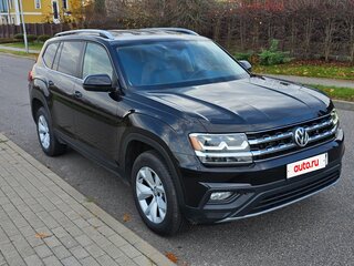 2018 Volkswagen Atlas I, чёрный, 2423093 рублей, вид 2